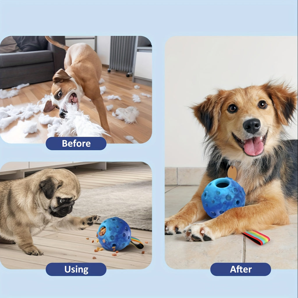 2 Packs/Set Dog Toys, Dog Chew Ball With Ice Tray