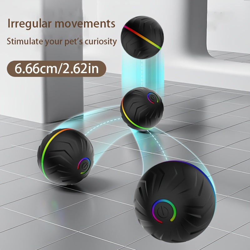 Intelligent electric teasing dog ball, interactive dog toys