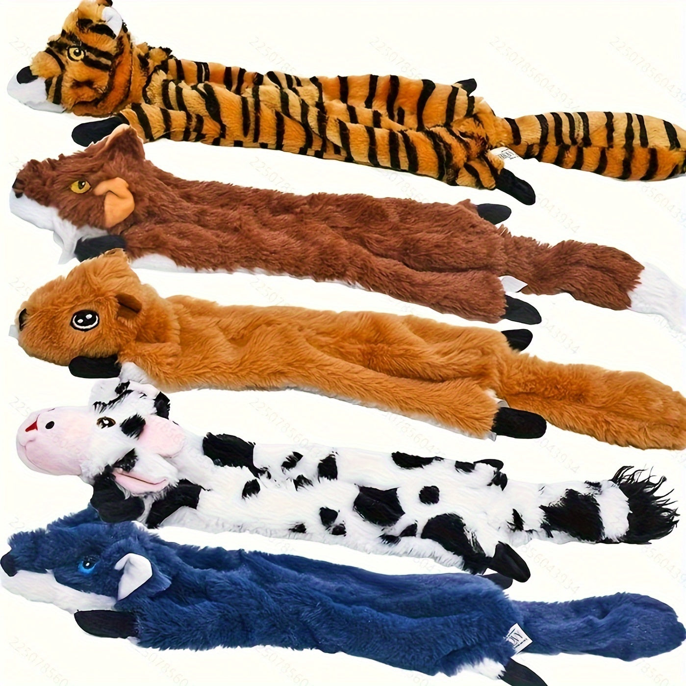 5-piece Set Of Dog Squeaking Toys