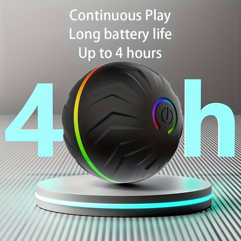 Intelligent electric teasing dog ball, interactive dog toys