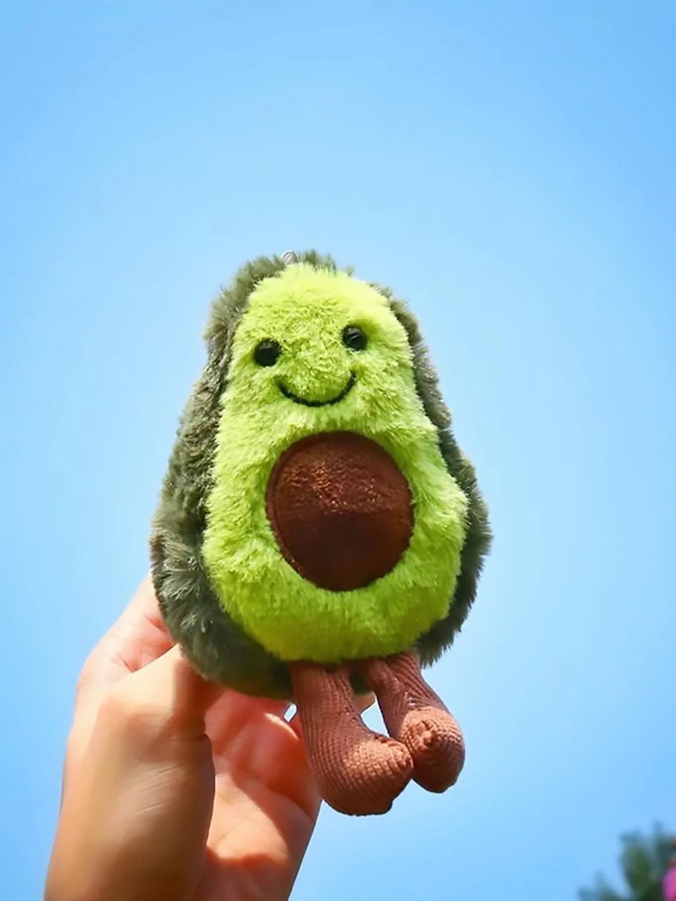 cute avocado pet plush toy