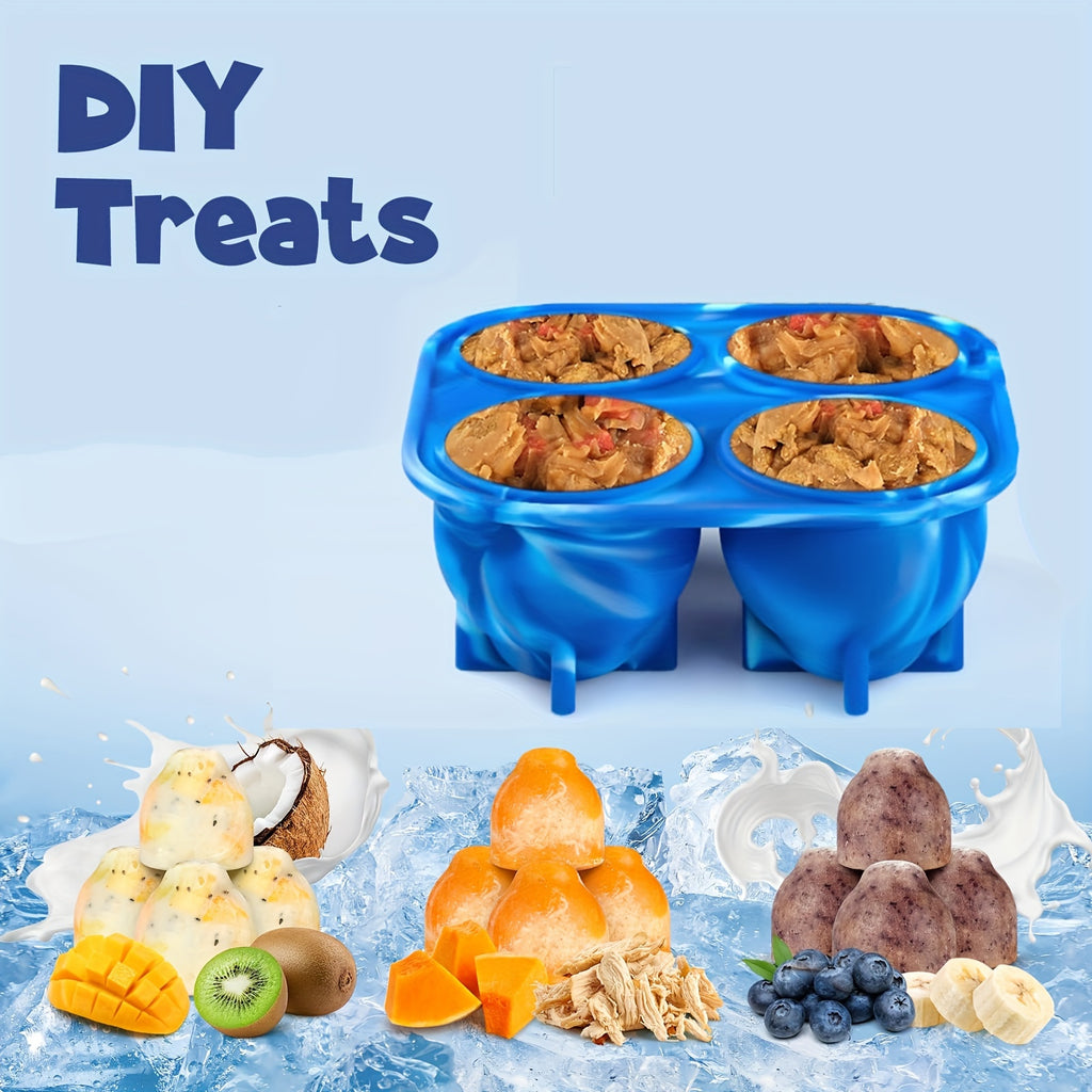 2 Packs/Set Dog Toys, Dog Chew Ball With Ice Tray