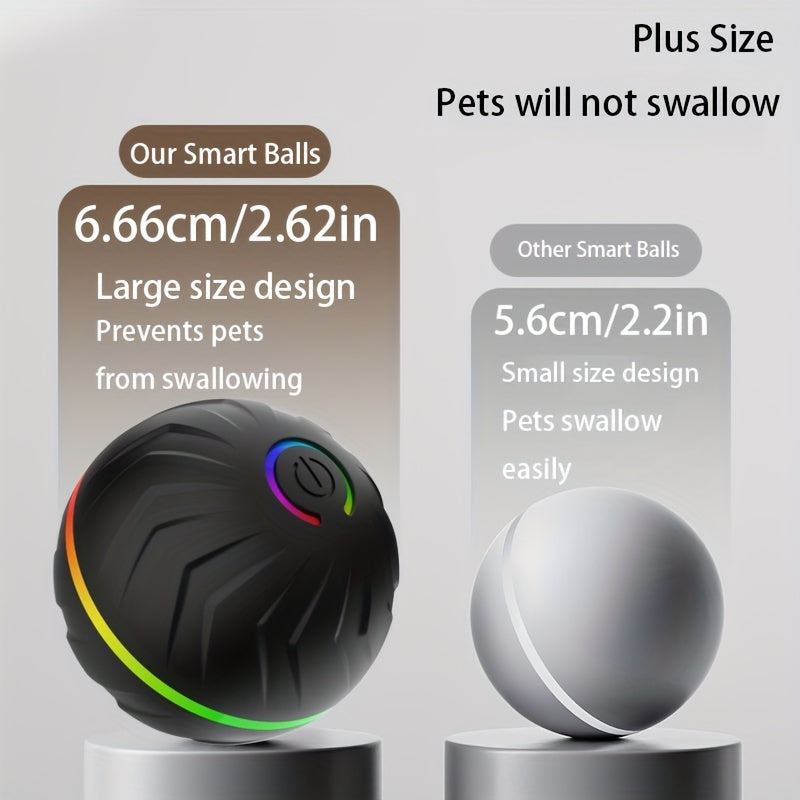Intelligent electric teasing dog ball, interactive dog toys