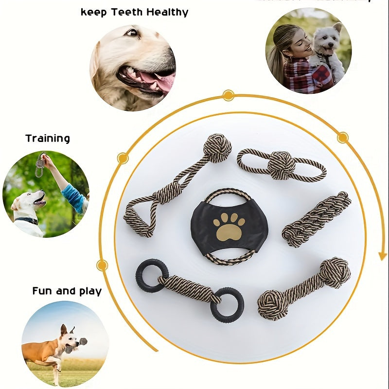 Pet 6-Pack Puppy Chew Toys